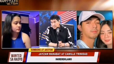 DAMBIE TENSUAN IPINATULFO SI CAMILLE TRINIDAD.